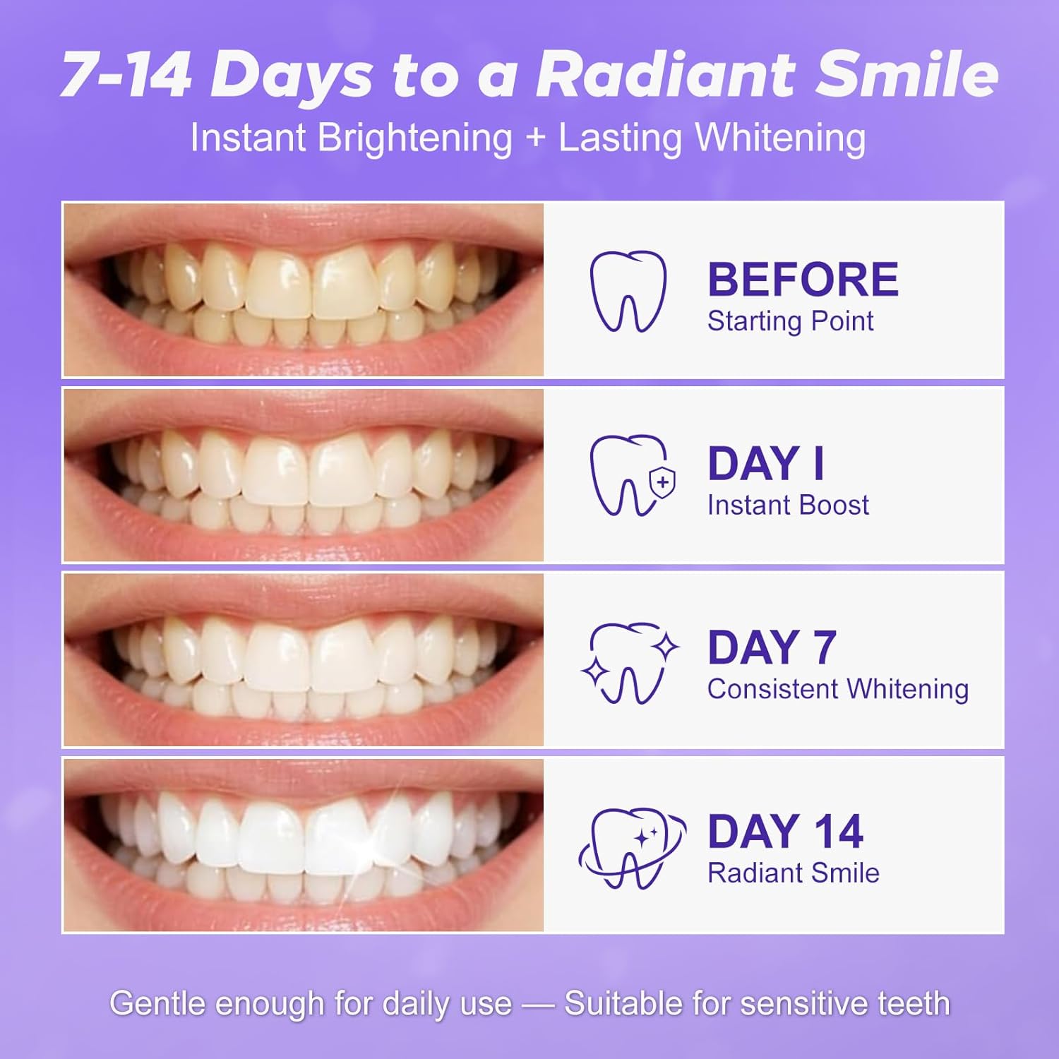 BrightPro Teeth Strips