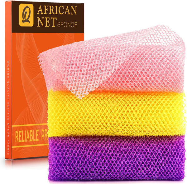 DeepClean Mesh Bath Scrubber Sponge