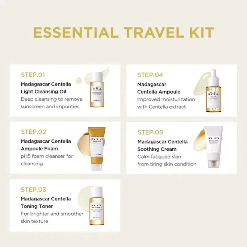 Centella Soothing Travel Skin Kit