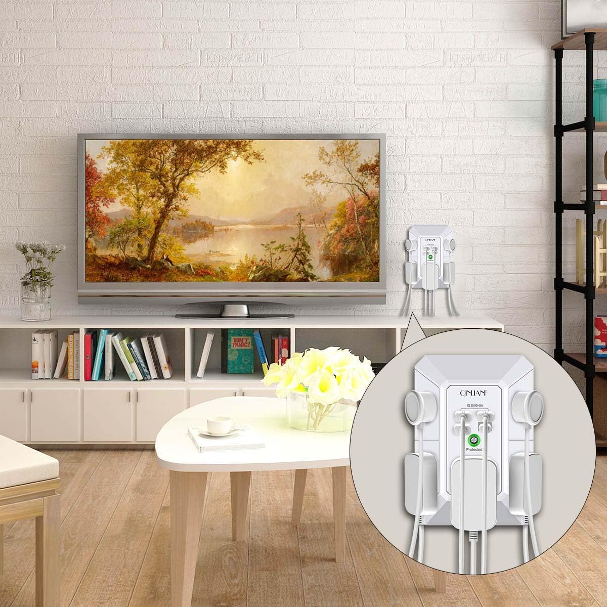 PowerHub Wall Outlet and USB Extender